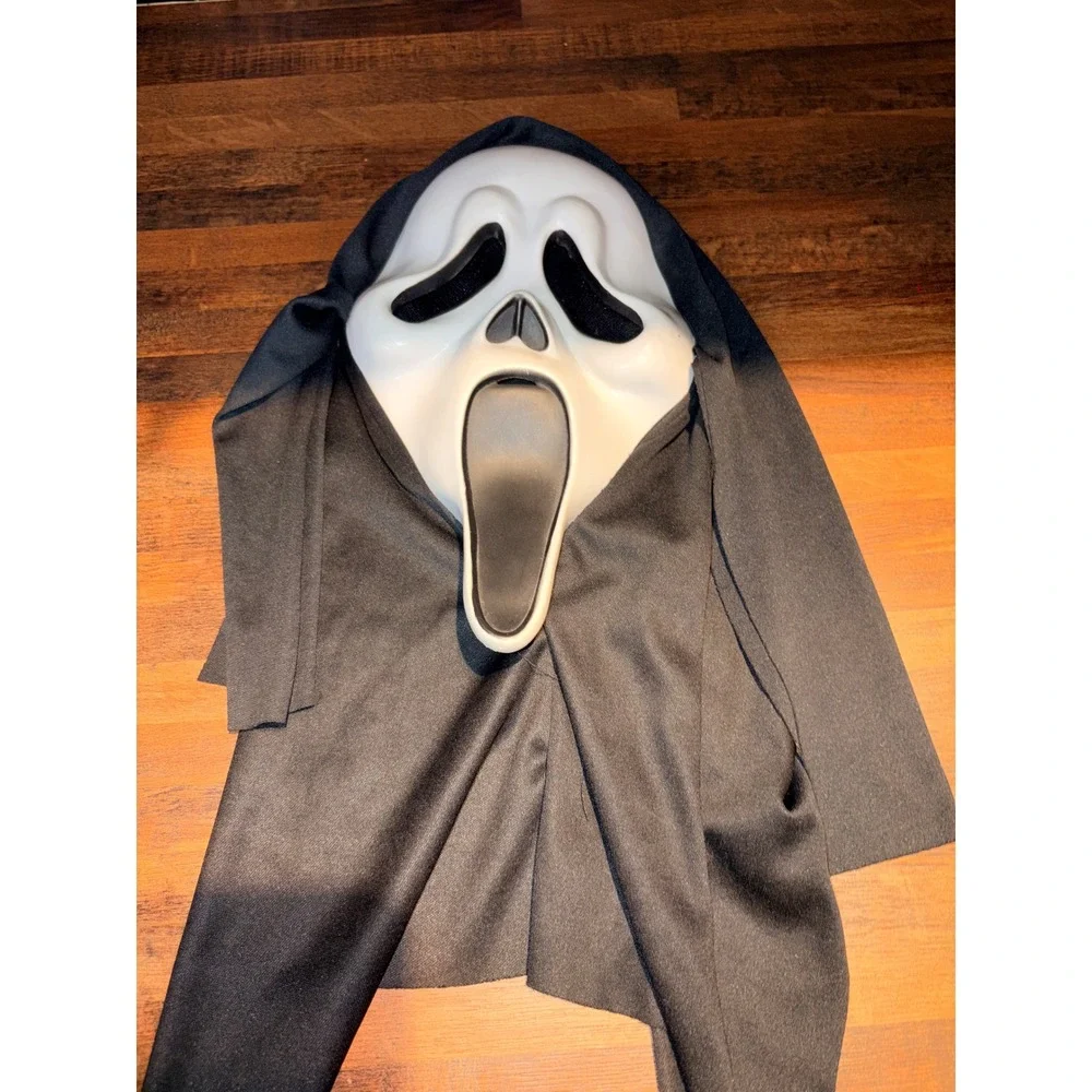 Ghost Face Scream Mask Black Shroud Horror Cosplay 9206WM 2016 Edition